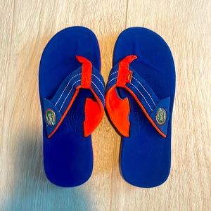 Florida Gators flip flops, brand new! Size 9